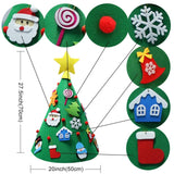3D DIY Felt Toddler Christmas Tree New Year Kids Gifts Toys Artificial